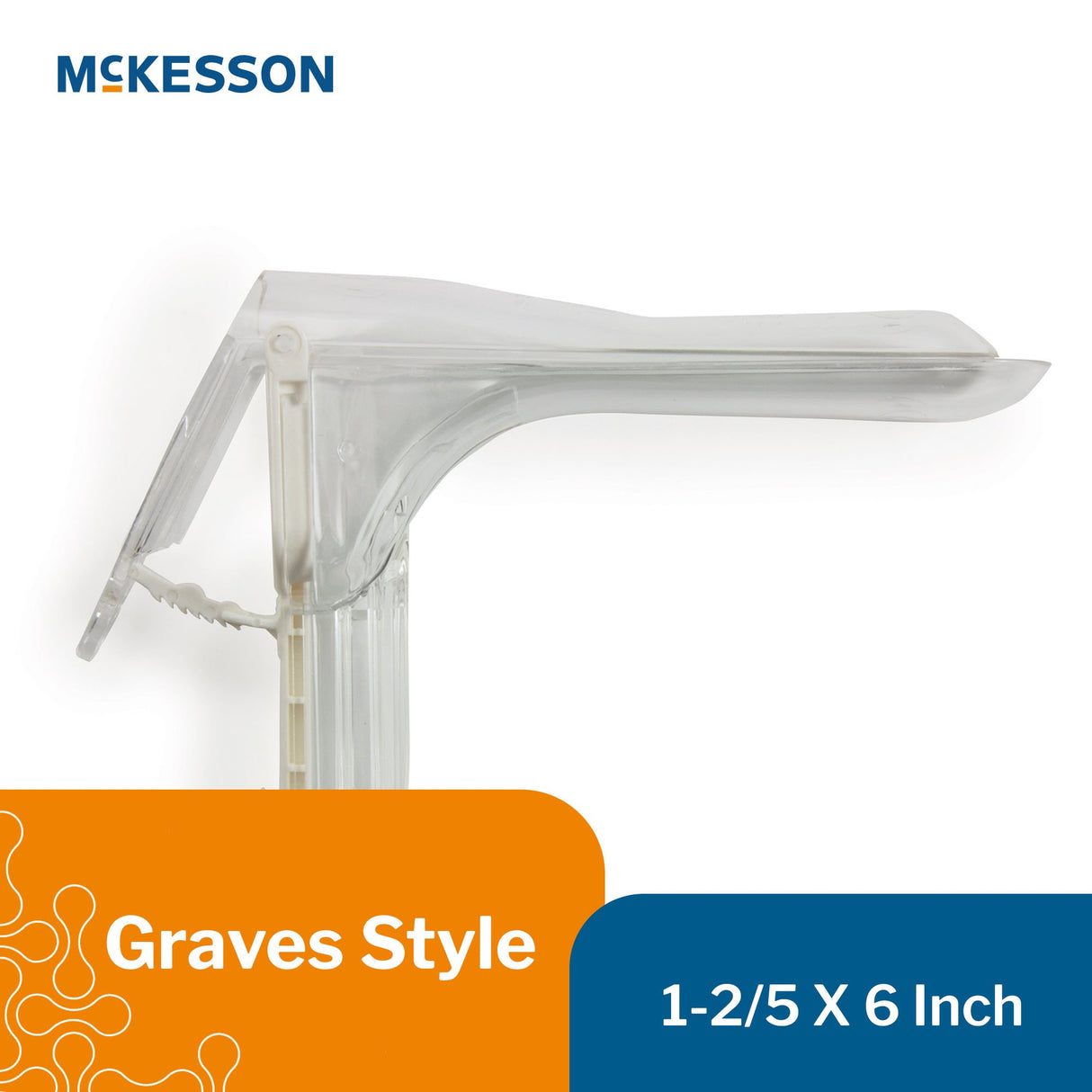 Vaginal Speculum Mckesson Graves Nonsterile Office Grade Acrylic Disposable Light Source Compatible - BeHope