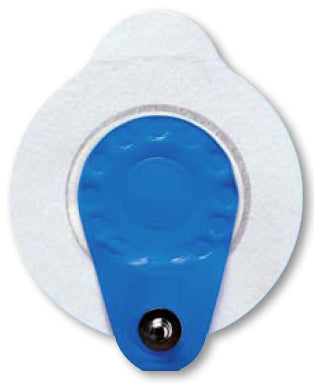 ECG Monitoring Electrode Bluesensor Wet Gel Foam Backing Non-Radiolucent Offset Snap - BeHope