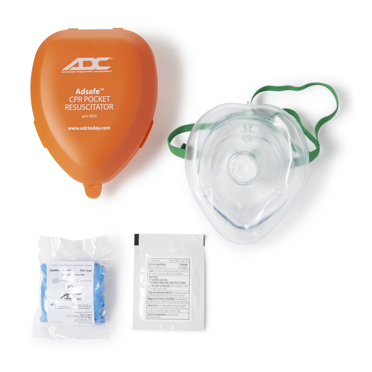 Adsafe™ CPR Face Mask with Case - BeHope