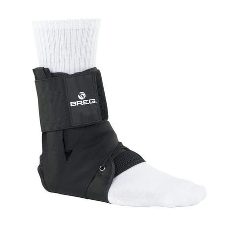 Ankle Brace Breg® Large Lace-Up / Figure-8 Strap Closure Left or Right Foot - BeHope