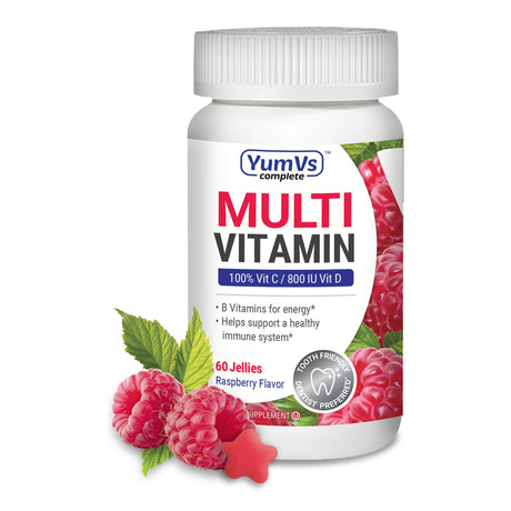 Multivitamin Supplement YumV's™ Gummy 60 per Bottle - BeHope