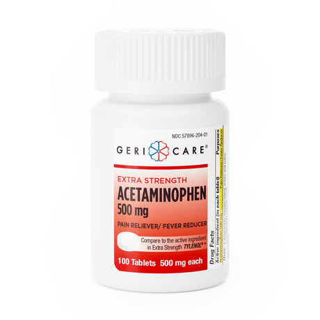 Pain Relief Geri-care® Acetaminophen Tablet - BeHope