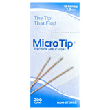 Swabstick Micro-Tip® Cotton Tip Wood Shaft 6 Inch NonSterile 200 per Pack - BeHope
