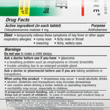 Allergy Relief HEALTHSTAR® 4 mg Strength Tablet 1,000 per Bottle - BeHope