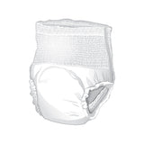 Unisex Adult Absorbent Underwear McKesson Pull On with Tear Away Seams Large Disposable Heavy Absorbency - BeHope