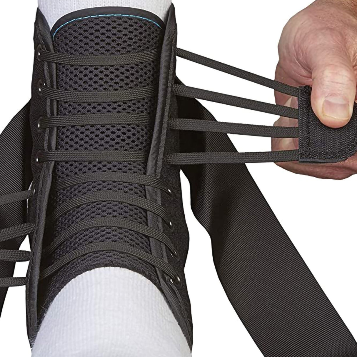 Ankle Brace ASO® Speed Lacer Small Lace-Up / Hook and Loop Strap Closure Foot - BeHope