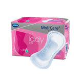 Bladder Control Pad MoliCare Premium Lady Pads 6-1/2 X 16 Inch Moderate Absorbency Polymer Core One Size Fits Most