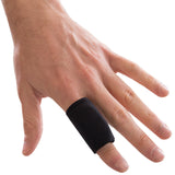 Finger Sleeve with Cooling Pad Polar Ice® Adult One Size Fits Most Pull-On Finger Black - BeHope