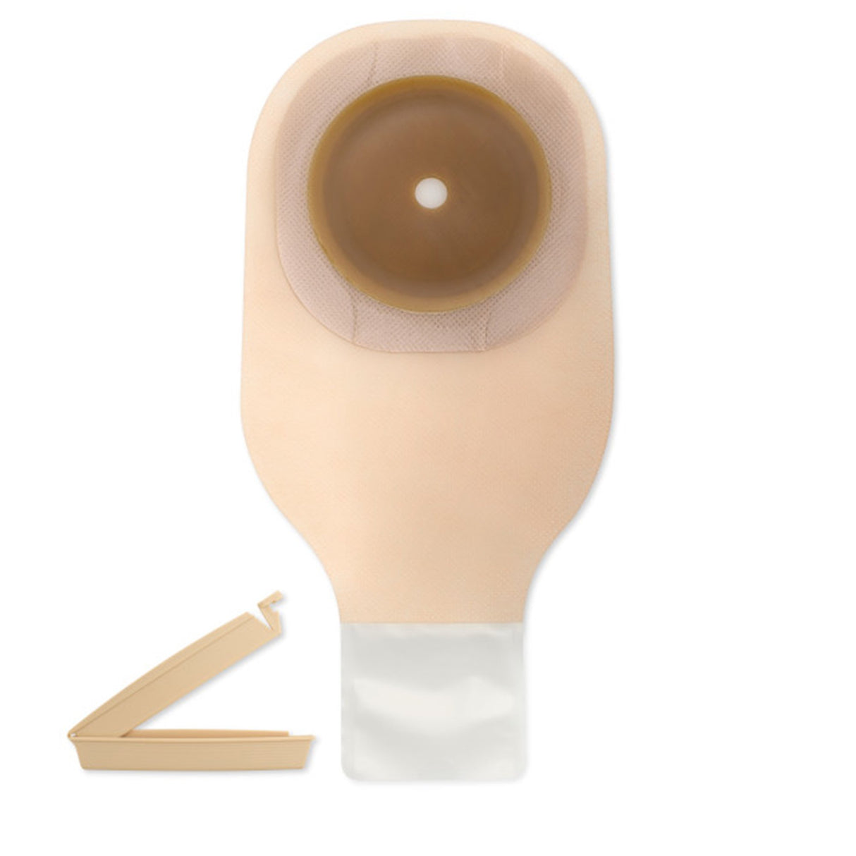 Ostomy Pouch Premier™ Flextend™ One-Piece System 12 Inch Length Trim To Fit 2-1/2 Inch Stoma Drainable - BeHope