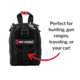 Trauma First Aid Kit My Medic TFAK Black Nylon Bag - BeHope