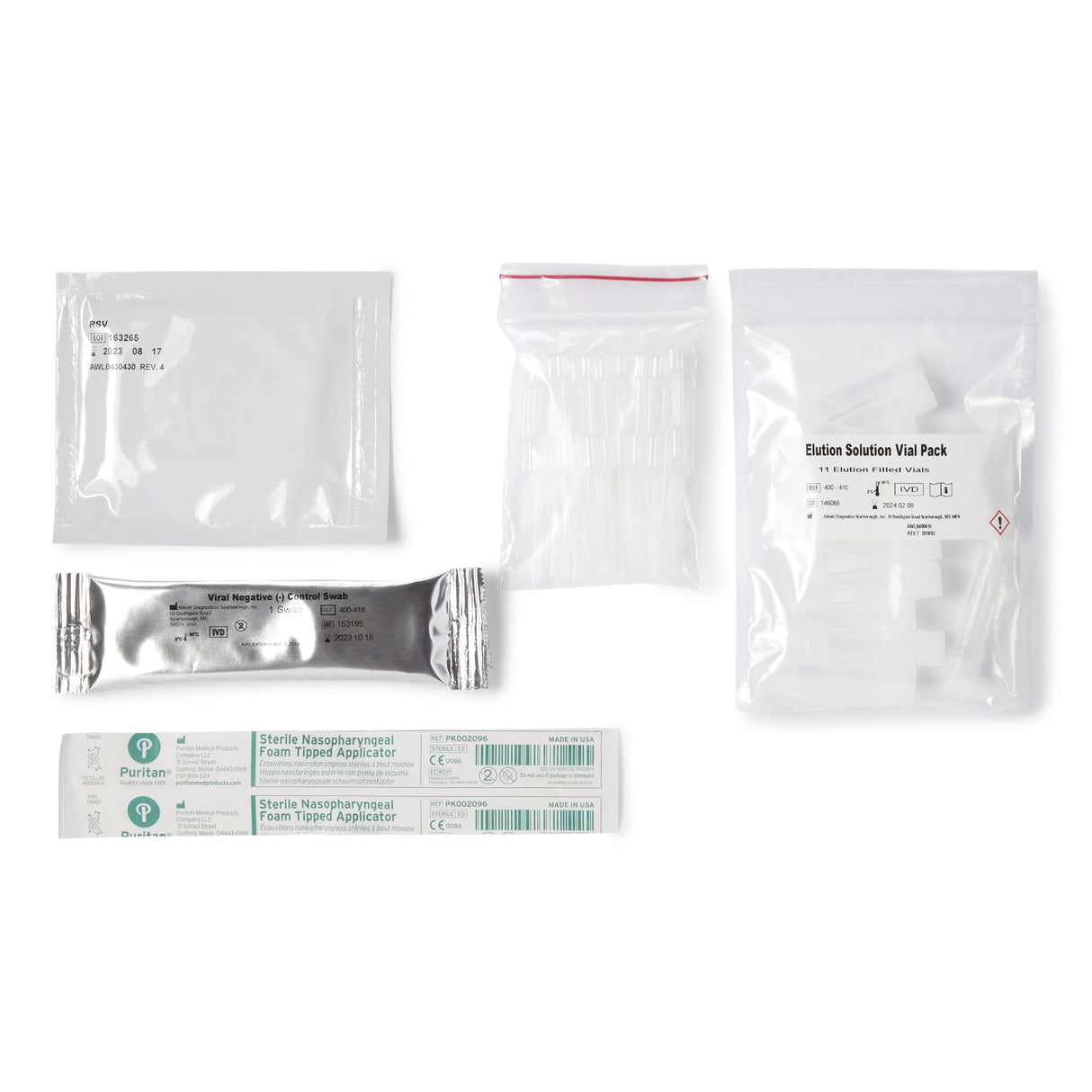 Respiratory Test Kit BinaxNOW® Respiratory Syncytial Virus Test (RSV) 22 Tests CLIA Waived - BeHope