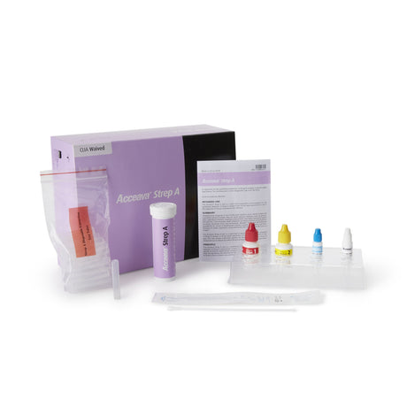 Acceava® Rapid Strep A Test Kit CLIA Waived - BeHope