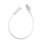 Connecting Tube Cook® 14 Fr. X 30 cm L, With Stopcock, Drainage Bag Connector - BeHope