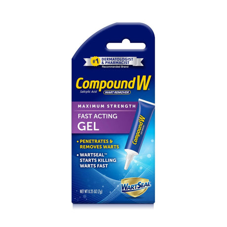 Wart Remover Compound W® 17% Strength Gel 0.25 oz. - BeHope