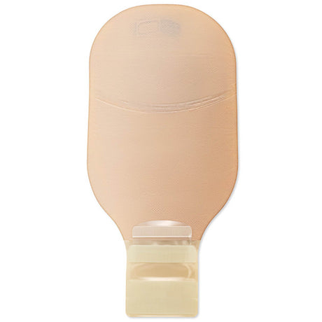 Ostomy Pouch CeraPlus™ One-Piece System 12 Inch Length Flat, Trim to Fit Up to 2-1/2 Inch Stoma Drainable - BeHope