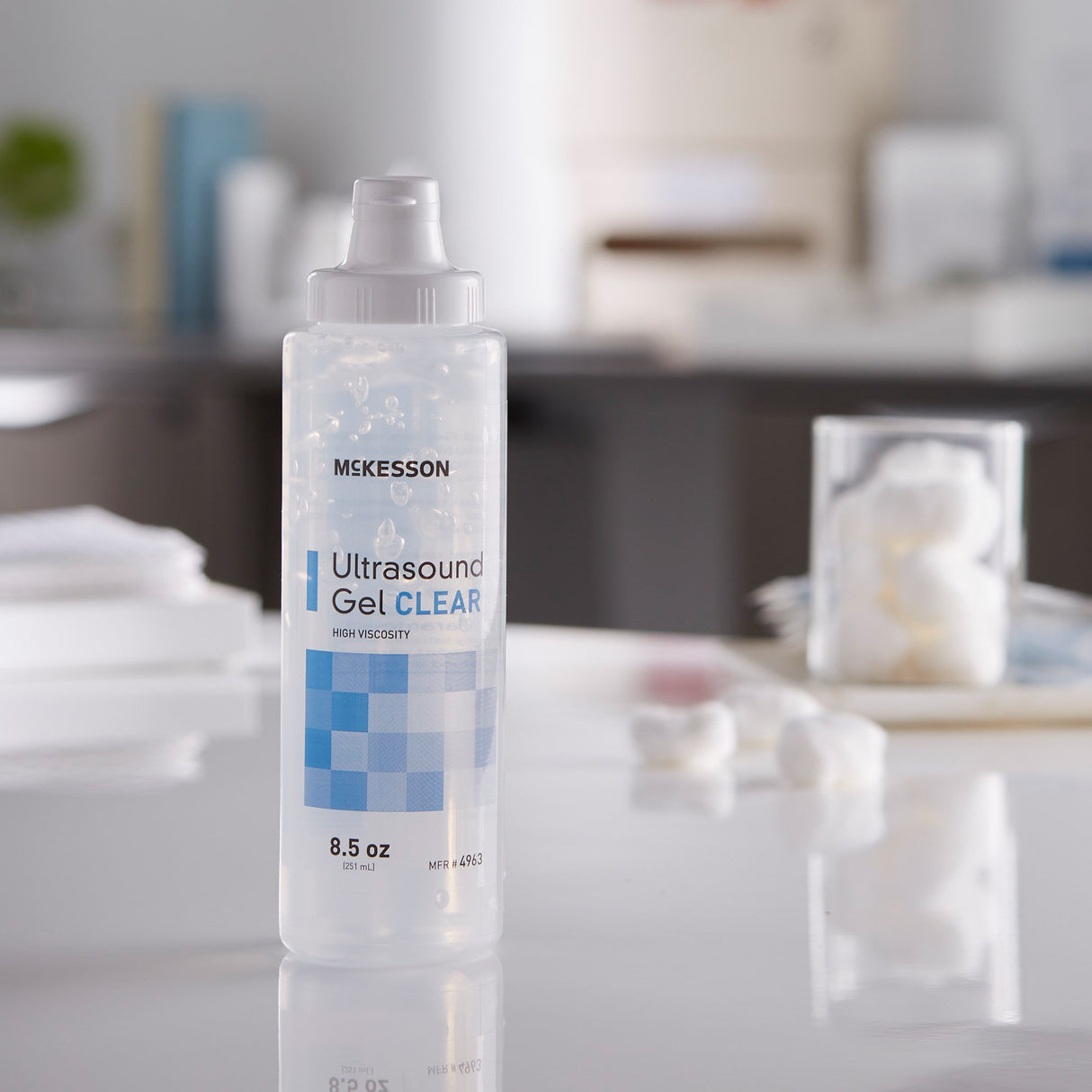 Ultrasound Gel McKesson High Viscosity 8.5 oz. Bottle NonSterile - BeHope