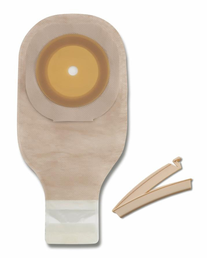 Ostomy Pouch Premier™ One-Piece System 12 Inch Length Trim To Fit Up to 2-1/2 Inch Stoma Drainable - BeHope
