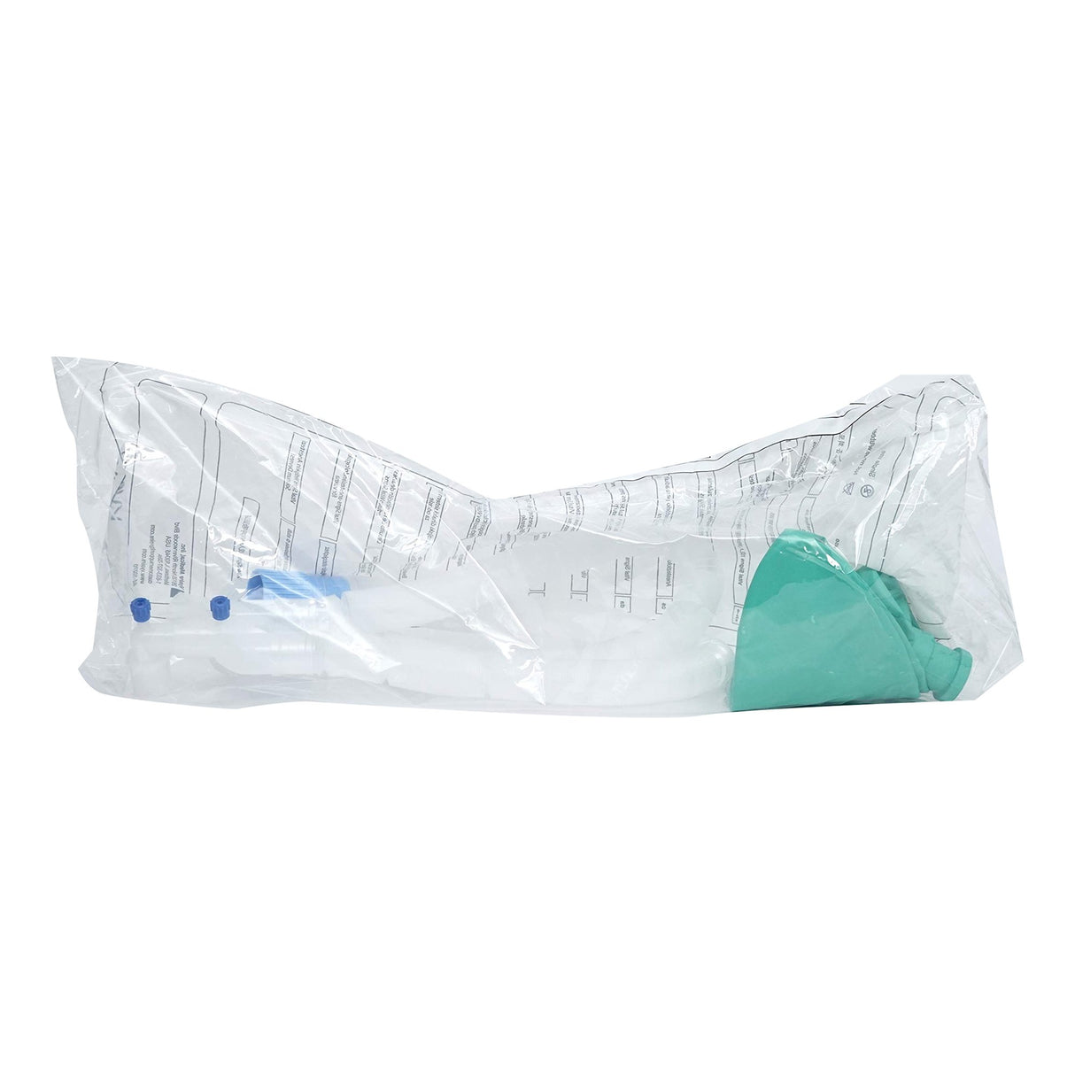Isoflex™ Anesthesia Breathing Circuit Expandable Tube 90 Inch Tube Dual Limb Adult 3 Liter Bag Single Patient Use - BeHope