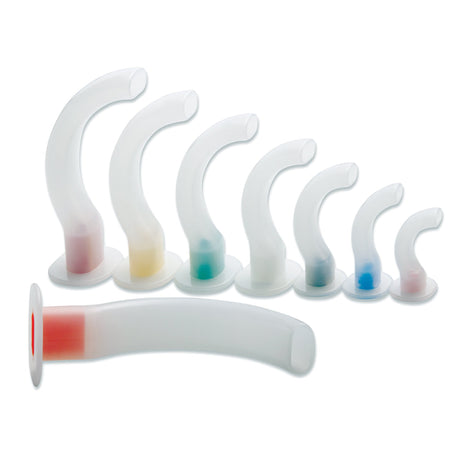Guedel Oropharyngeal Airway Set Polyethylene Color Coded Nonsterile - BeHope