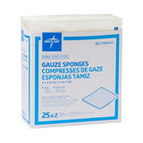 Gauze Sponge Medline Essentials 4 X 4 Inch 12-Ply Sterile 2 per Pack - BeHope