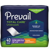 Disposable Underpad Prevail® Total Care™ 30 X 36 Inch Polymer Heavy Absorbency - BeHope