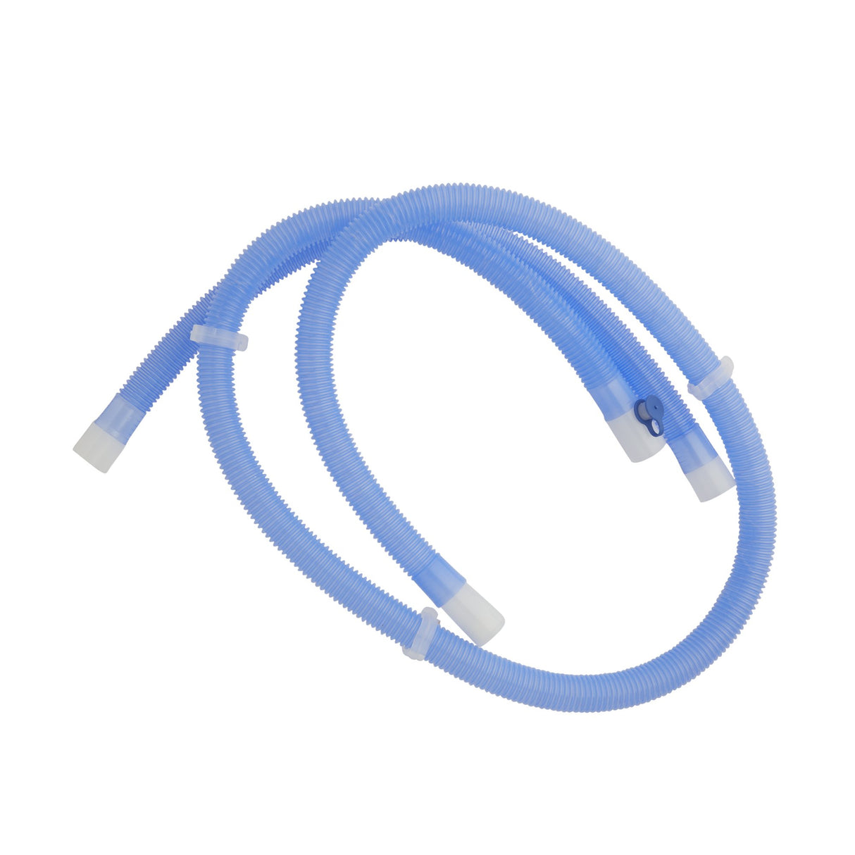 RT-Series Ventilator Circuit Corrugated Tube 60 Inch Tube Single Limb Adult Without Breathing Bag Single Patient Use Heated Circuit - BeHope