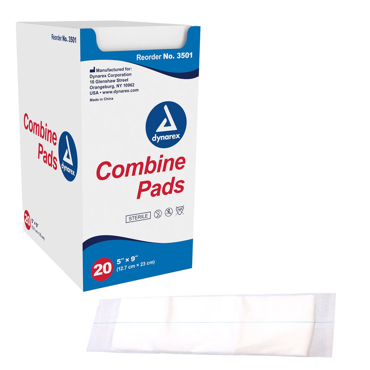 Abdominal Pad Dynarex Sterile High Absorbency Wound Dressing - BeHope