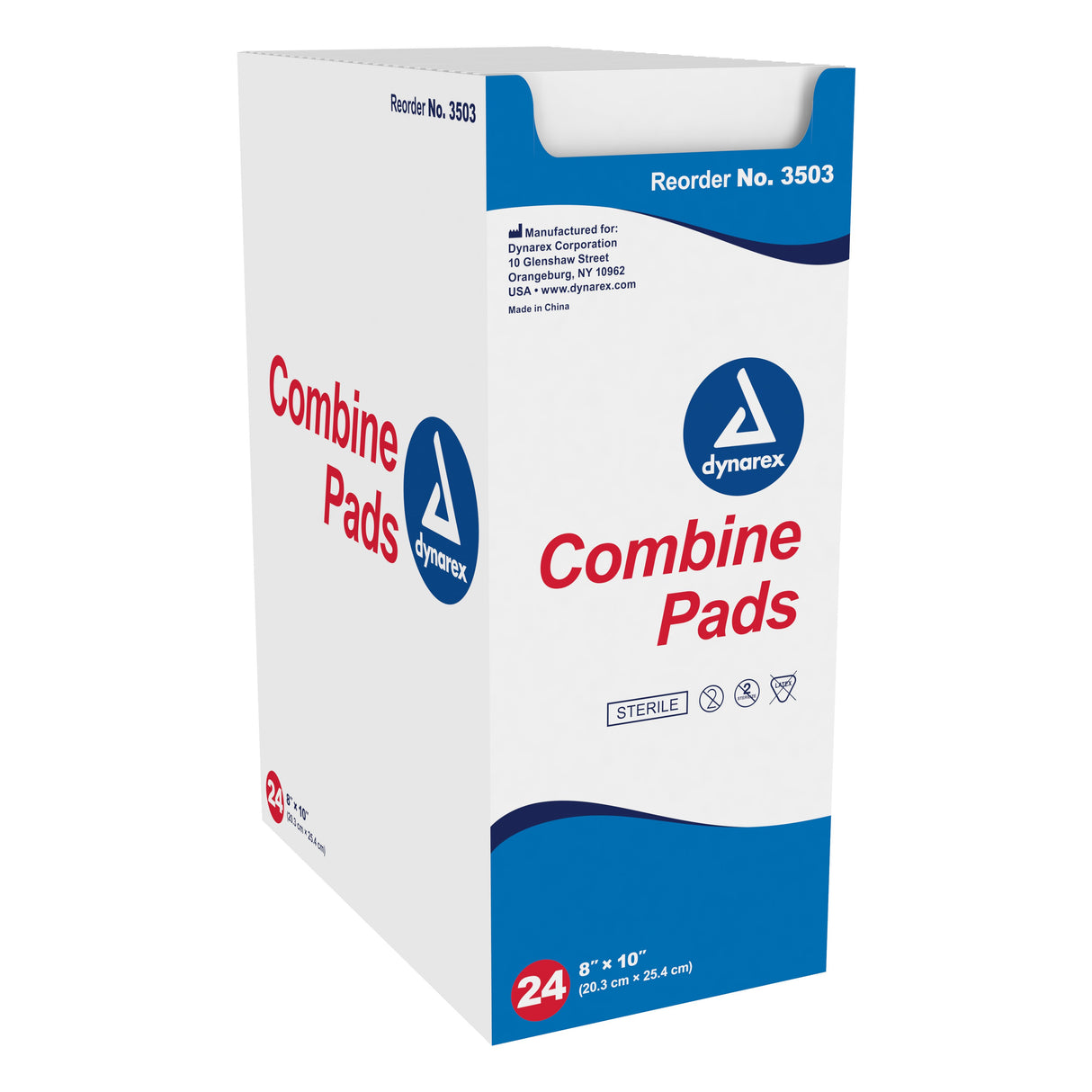 Abdominal Pad Dynarex® for High Absorbency Heavy Draining Wounds - BeHope