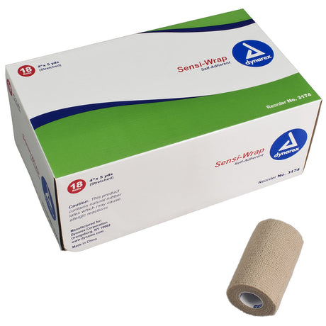 Cohesive Bandage Sensi-wrap Self-adherent Closure Nonsterile Standard Compression - BeHope