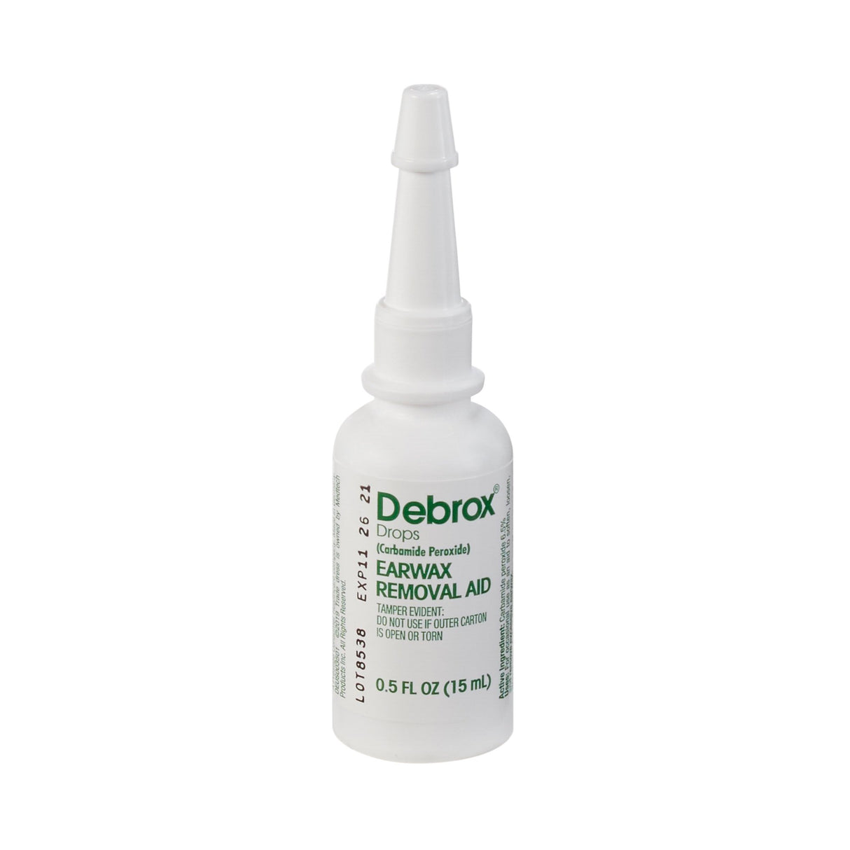 Ear Wax Remover Debrox® 0.5 oz. Otic Drops 6.5% Strength Carbamide Peroxide - BeHope