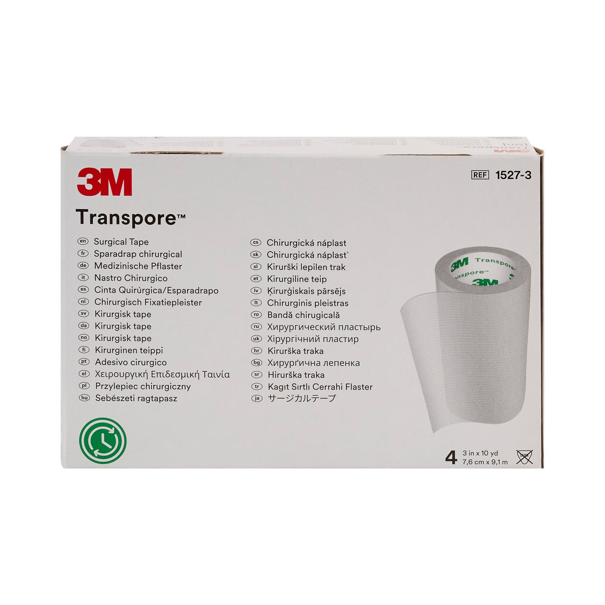 Medical Tape 3m™ Transpore™ Perforated Transparent Plastic Nonsterile - BeHope