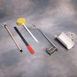 ADL Hip / Knee Equipment Kit SammonsPreston® Hip Kit lll Reacher - 24 Inch Length / Shoehorn - 24 Inch Length / Dressing Stick - 26 Inch length - BeHope