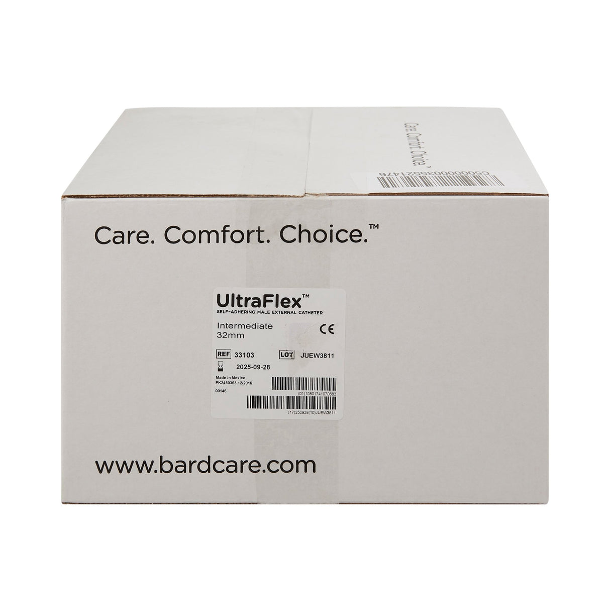 Male External Catheter Ultraflex® Comfortable Silicone Self-Adhesive Seal - BeHope