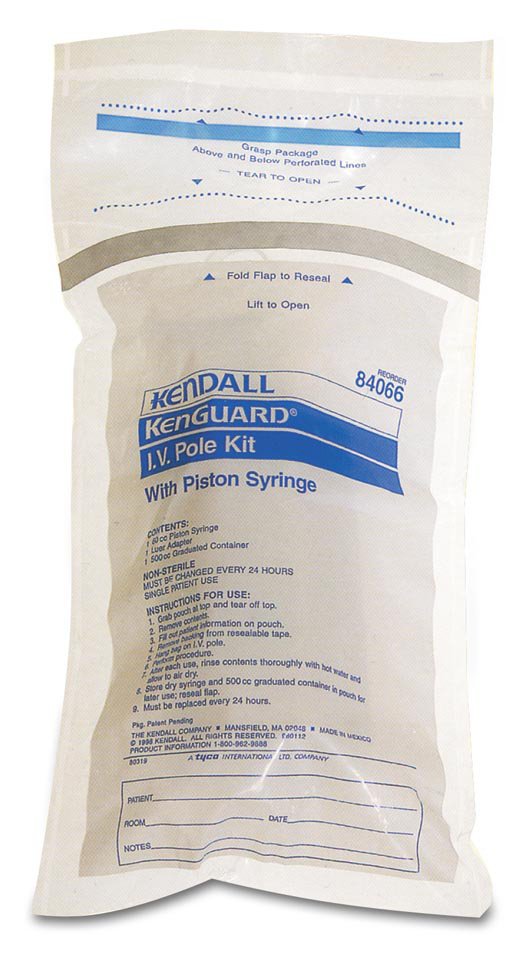 Kangaroo™ Enteral Feeding and Irrigation Syringe Storage Bag - BeHope