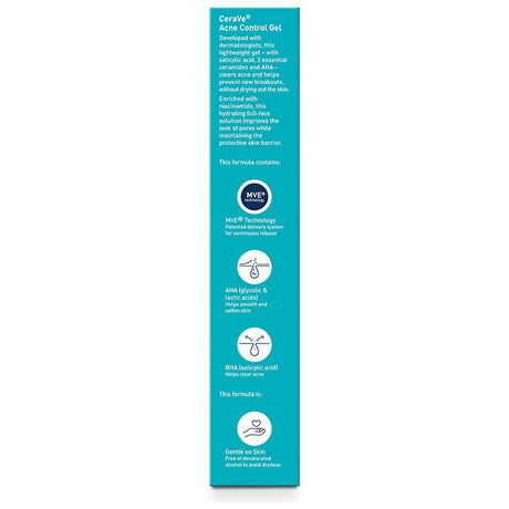 Acne Treatment CeraVe® Acne Control Gel 1.35 oz. Gel - BeHope