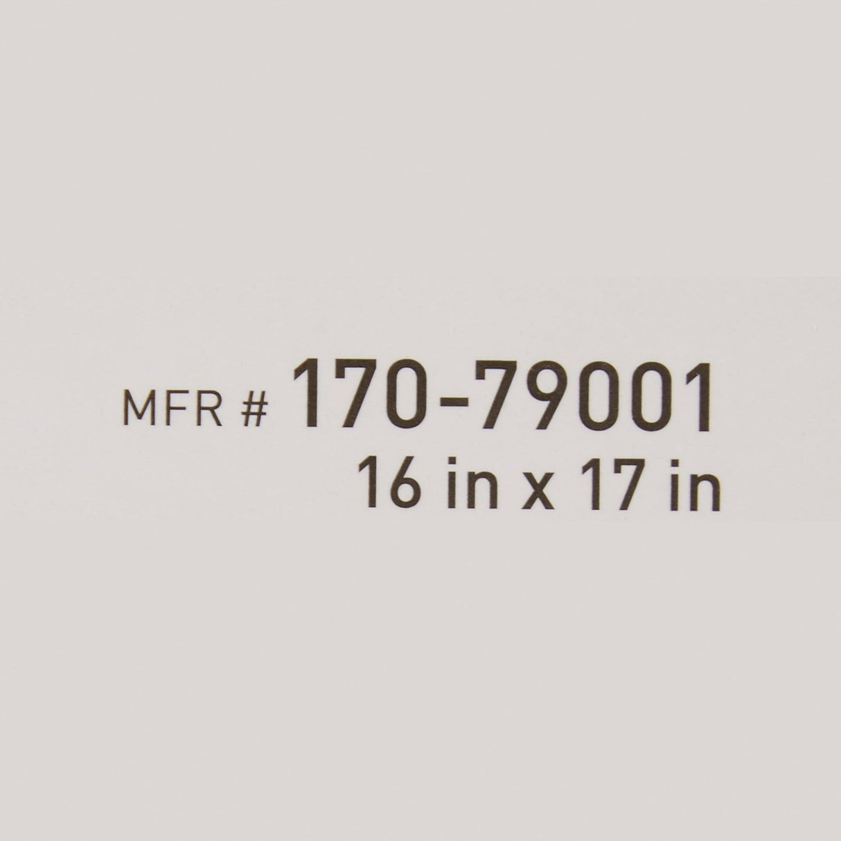 Seat Back Cushion McKesson 16 W X 17 L Inch Foam - BeHope