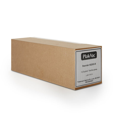 Suction Toothbrush Plak-Vac® Pink Adult Soft - BeHope