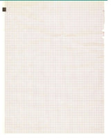 Recording Chart Paper Marquette™ Z-fold Red Grid - Behope
