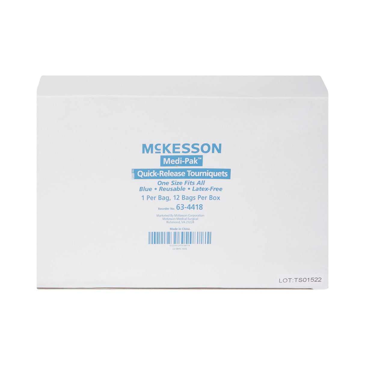 Tourniquet Strap McKesson 14 Inch Length Quick Release Synthetic Silk and Terylene - BeHope