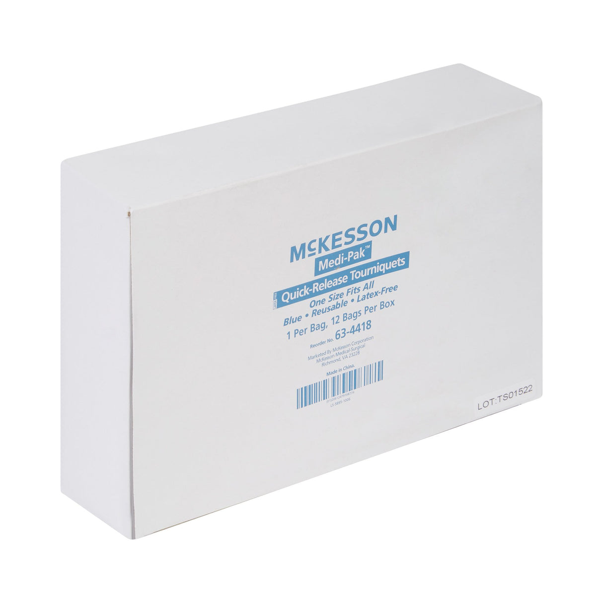 Tourniquet Strap McKesson 14 Inch Length Quick Release Synthetic Silk and Terylene - BeHope