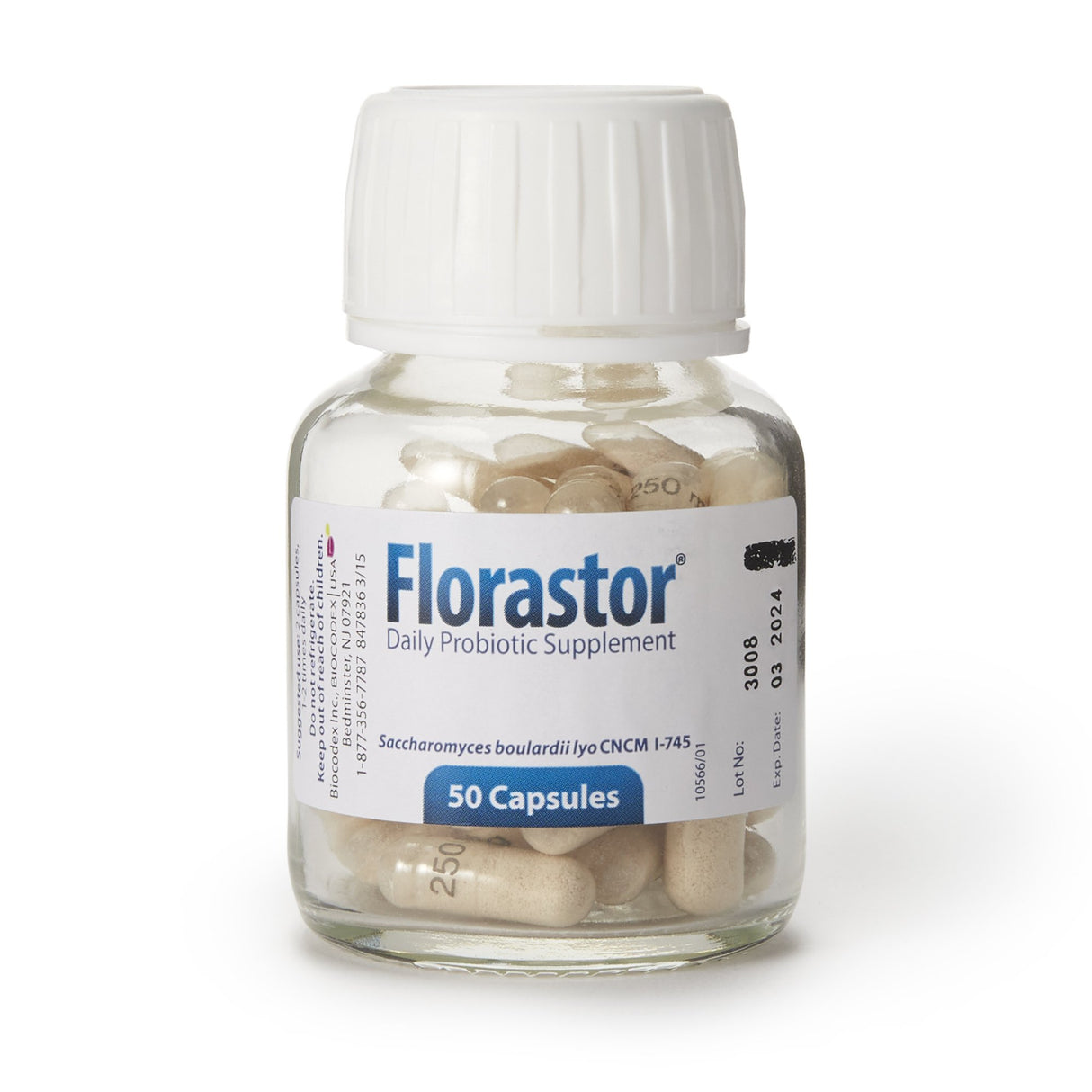 Probiotic Dietary Supplement Florastor® 50 per Bottle Capsule - BeHope