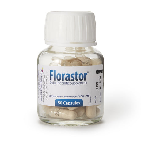 Probiotic Dietary Supplement Florastor® 50 per Bottle Capsule - BeHope
