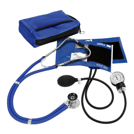 Reusable Aneroid / Stethoscope Set Prestige Medical 25 to 40 cm Adult Cuff Dual Head Sprague Stethoscope Pocket Aneroid - BeHope