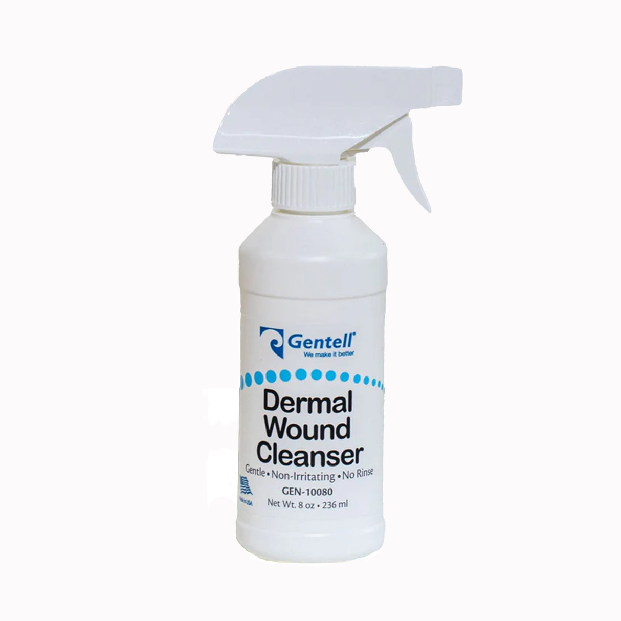 Wound Cleanser GentellÂ® 8 oz. Spray Bottle NonSterile - BeHope