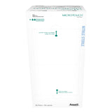 Exam Glove Micro-Touch® Large Sterile Pair Nitrile Extended Cuff Length Textured Fingertips Blue Chemo Tested - BeHope