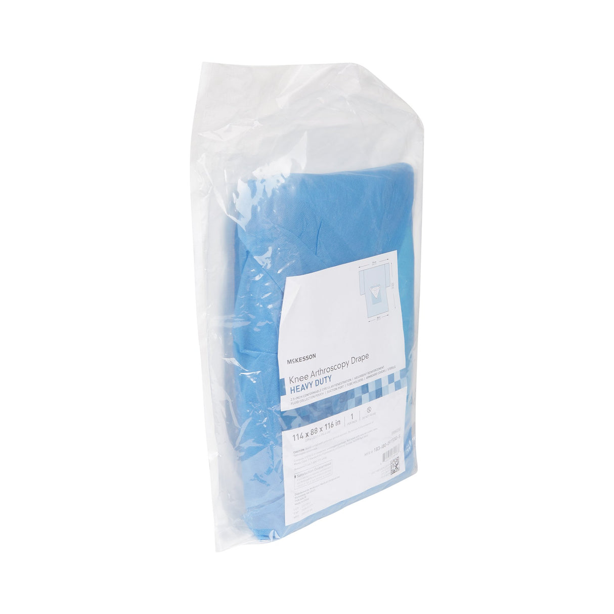 Orthopedic Drape McKesson Heavy-Duty Knee Arthroscopy Drape 114 W X 88 W X 116 L Inch Sterile - BeHope