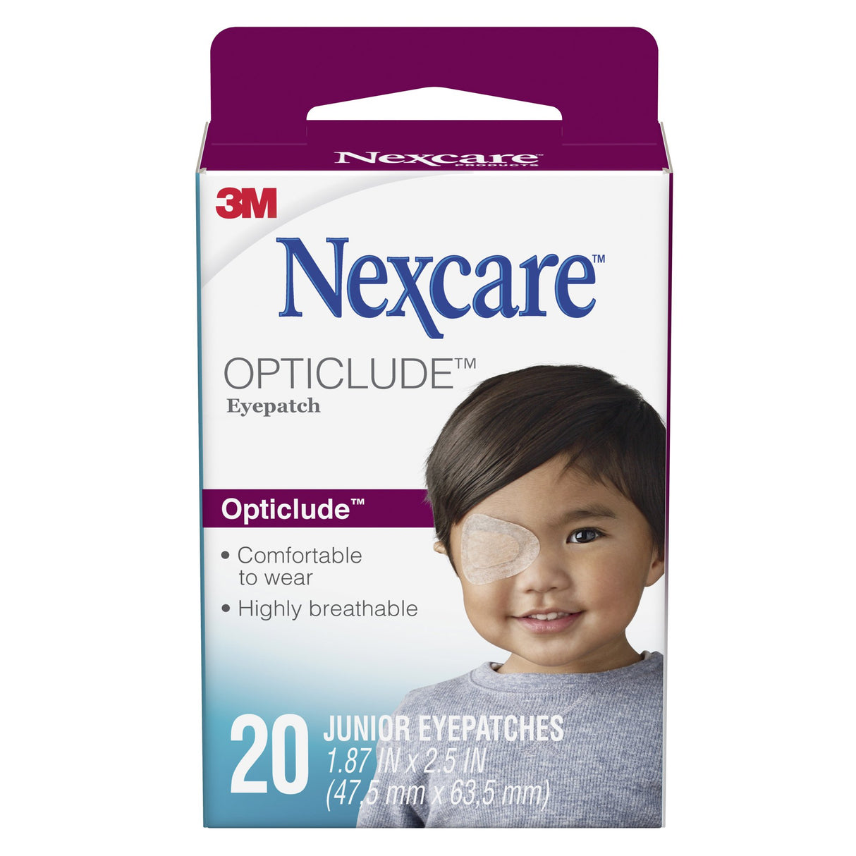 Eye Patch Nexcare™ Opticlude™ Orthoptic Adhesive - BeHope