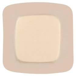 Thin Foam Dressing FoamLite™ 3-1/4 X 3-1/4 Inch With Border Film Backing Silicone Adhesive Square Sterile - BeHope