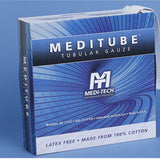 Tubular Retainer Dressing Meditube™ Cotton 5/8 Inch X 50 Yard Size 1 White Small Finger / Toe NonSterile - BeHope