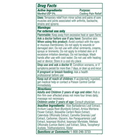 Topical Pain Relief Biofreeze® Professional 5% Strength Menthol Topical Gel 4 oz. - BeHope